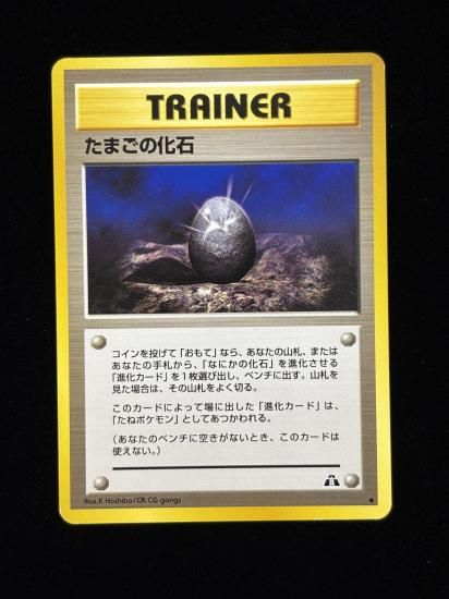 【状態A】●たまごの化石(旧裏)