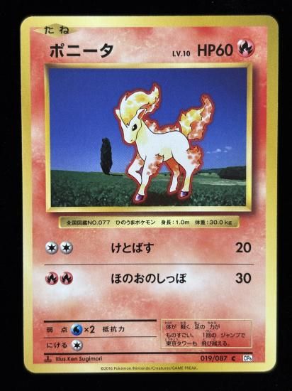 【状態B】●ポニータ(019/087)