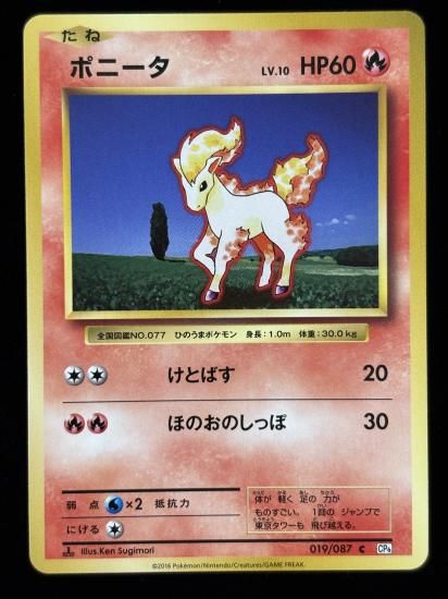 【状態A】●ポニータ(019/087)