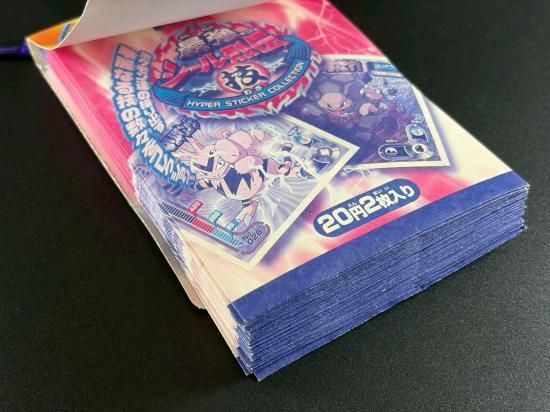 最強シール烈伝 技 連続当 (未開封33パック＋1)