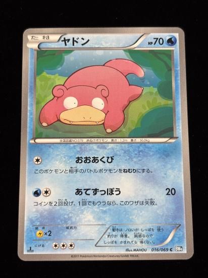 【状態A】●ヤドン(016/069)