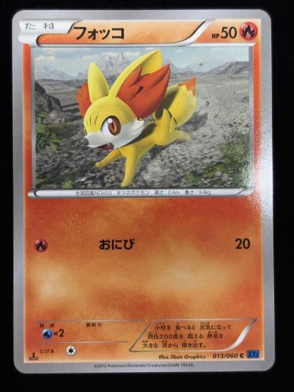 【状態A】●フォッコ(013/060)