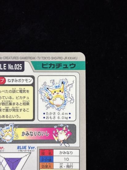 【状態A】●No.025ピカチュウ