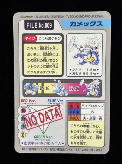 【状態A-】●No.009カメックス