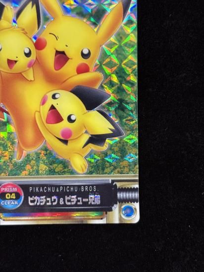 【状態A-】●ずかんカードピカチュウ＆ピチュー兄弟