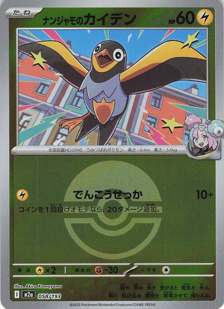 ナンジャモのカイデン［ボールミラー］(058/193)[C]【M2A】